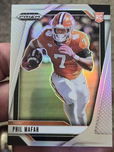 2025 Panini Prizm Draft Picks - Phil Mafah #17 Silver Prizm (RC)