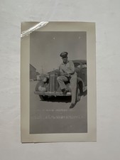 VTG Photo WW II Handsome Male Soldier, Army, Military