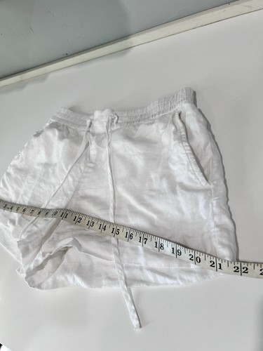 club monaco linen shorts Size:S White - Picture 14 of 16