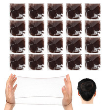20 Stück Unsichtbare Haarnetze, Haarnetz Dutt Haarnetze Elastisches Bun Netze Wi