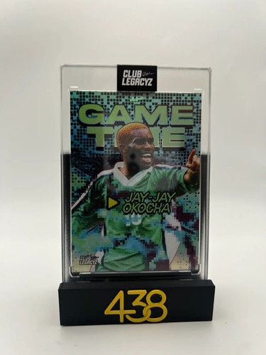 Jay-Jay Okocha Club Legacyz Icons 3 Game Time Skill Start 87/100 Football Card