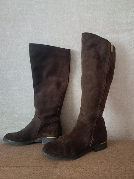Women Gant High Boots Brown Suede 37