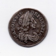 1678 Maundy Threepence, Charles II