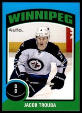 2014-15 O-Pee-Chee Stickers Jacob Trouba Winnipeg Jets #ST-34