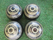 Nice ALMARK CLUBMASTER Lawn / Indoor / Short-Mat Bowls Size 0