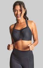 Panache Ultimate Sports Bra 5021 Power Wired High Impact Sports Bra Black 34 DD