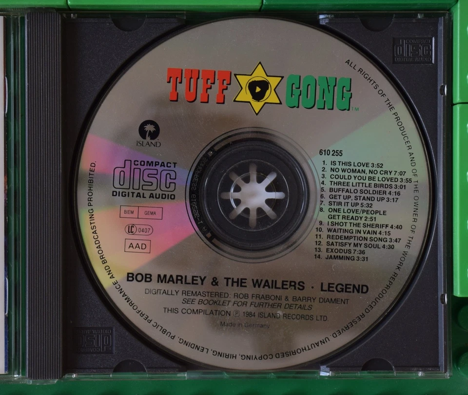 Bob Marley & The Wailers - Legend - The Best Of - Island - Tuff Gong - CD - Bild 3 von 4