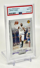 2023 Panini Prizm Deca #145 LeBRON JAMES PSA 10 - Low Population