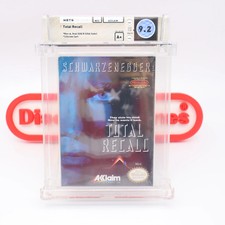 NES Nintendo TOTAL RECALL - WATA GRADED 9.2 A+ NEW & Factory Sealed with H-Seam!