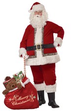 Christmas Deluxe Santa Claus Set Adult Costume
