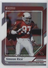 2024 Panini Donruss Silver Press Proof Die-Cut 11/75 Simeon Rice #189 0e9i