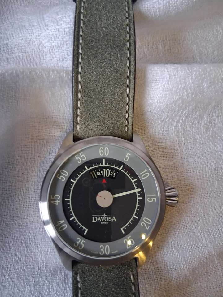 Davosa Swiss Newton Speedometer Automatic - Neu - OVP 161.587.25 - Bild 3 von 4