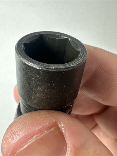 Apex 9/16'' 6-Point Swivel Socket 3/8'' Drive Black Oxide Tool - Picture 4 of 6