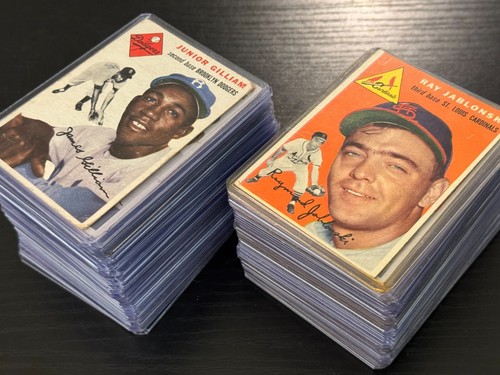 (82) Lotto carte da baseball Topps 1954 vintage, ottime condizioni, *SEWALL-SD* - Foto 6 di 7