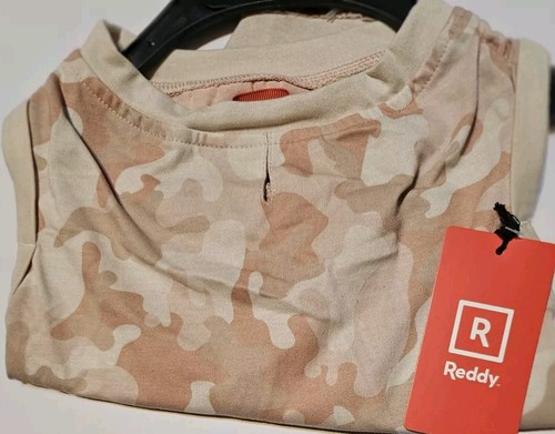 Reddy Camo Dog Tank, Color Blush, Size Small