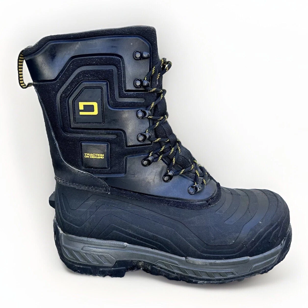 DAKOTA Winter Work Boots 8912 Traction on Demand Composite Toe & Plate 12W US