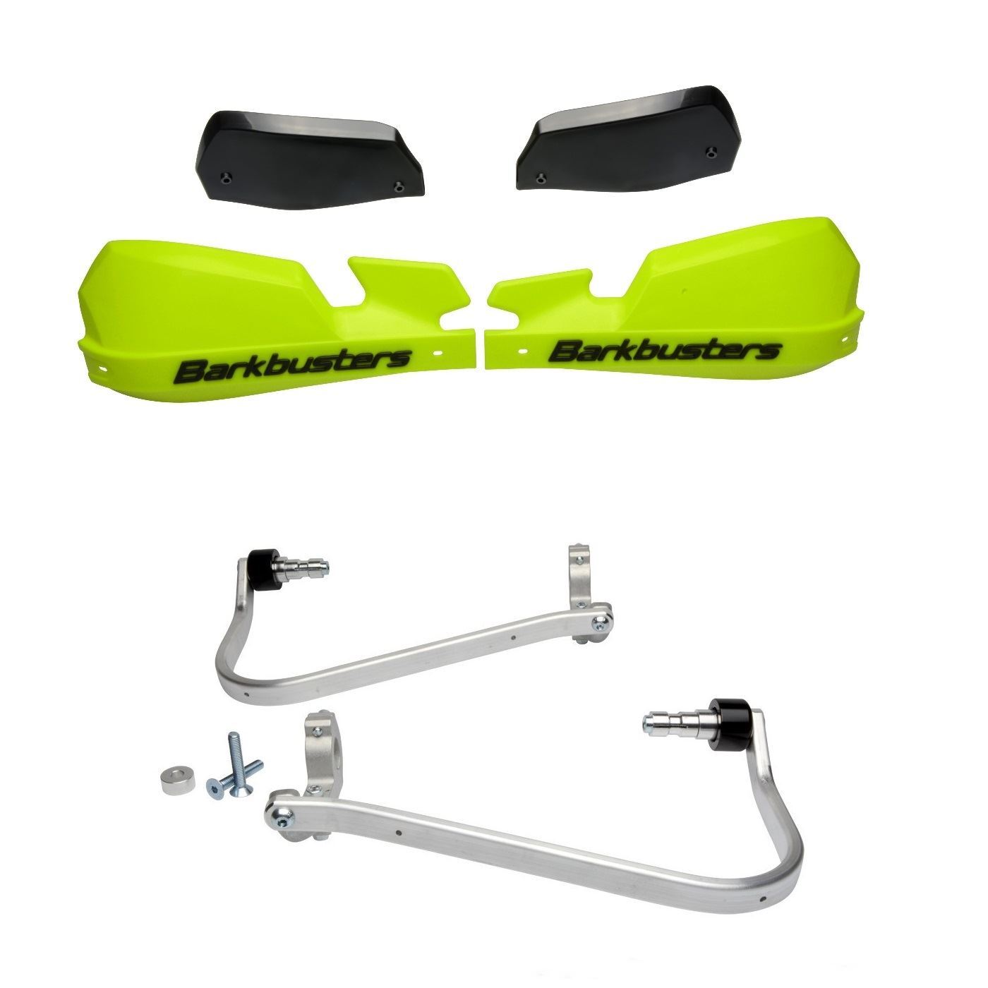 BarkBusters VPS HIVIS Handguard & Fit Kit Suzuki DL650 V-Strom 2004-2025