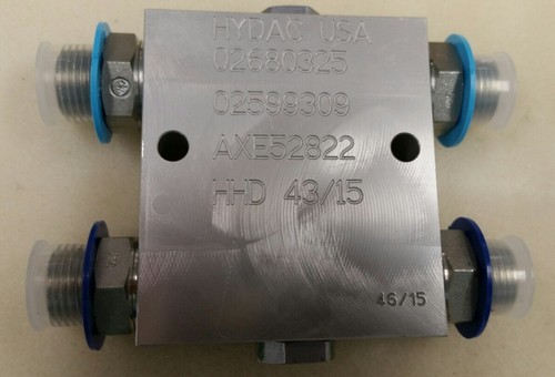 John Deere OEM part# AXE52822 check valve platform flex draper reel ...