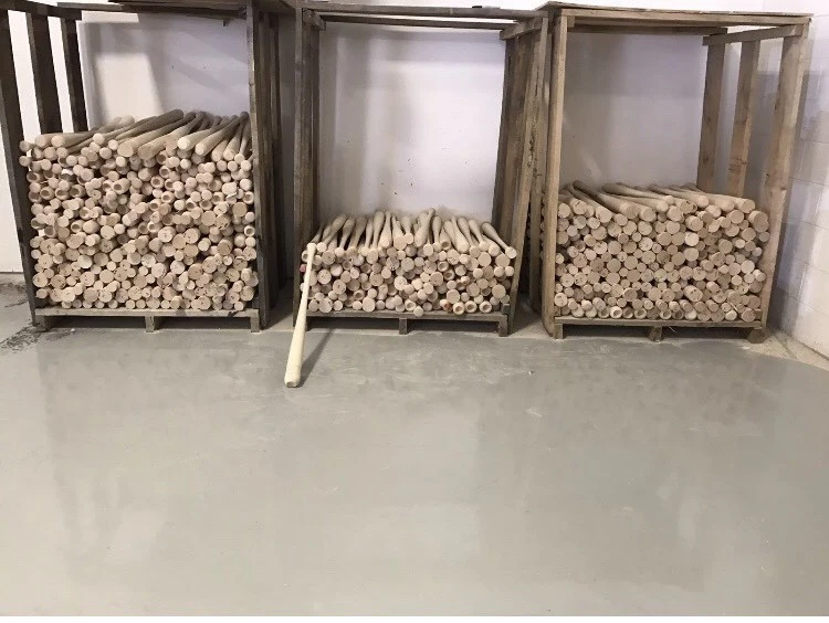 Pacote com 10 — Tacos de beisebol Wood Blem prontos para jogos (FRETE GRÁTIS! - Imagem 4 de 4