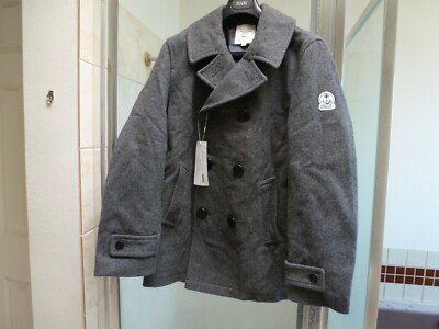 NEW JAPAN Made GERALD STEWART FIDELITY US NAVY PEA Coat WOOL