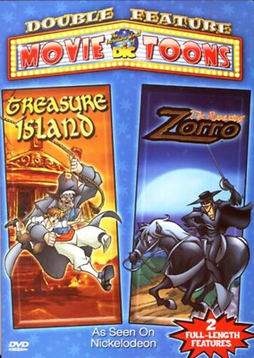 Treasure Island/The Amazing Zorro (Double Feature) DVD