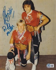 Ricky Morton & Robert Gibson Signed 8x10 Photo BAS COA WWE AWA NWA SMW Picture 2