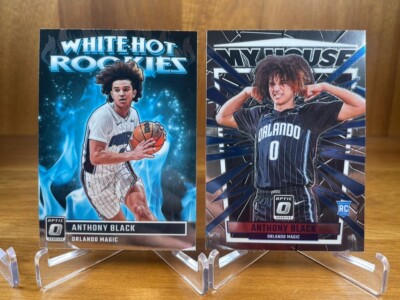 Anthony Black 2023-24 Optic White Hot Rookies #1 + My House #3 Orlando Magic
