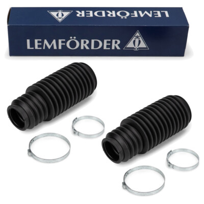 2x LEMFÖRDER Spurstange Lenkmanschette für BMW 5er E39 Z8 E52 vorne 32131092876