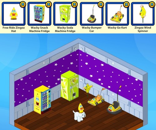 !!!!WÄHLEN SIE 3!!! Webkinz WACKY ZINGOZ FEIER Preise: Möbel & Fahrzeuge