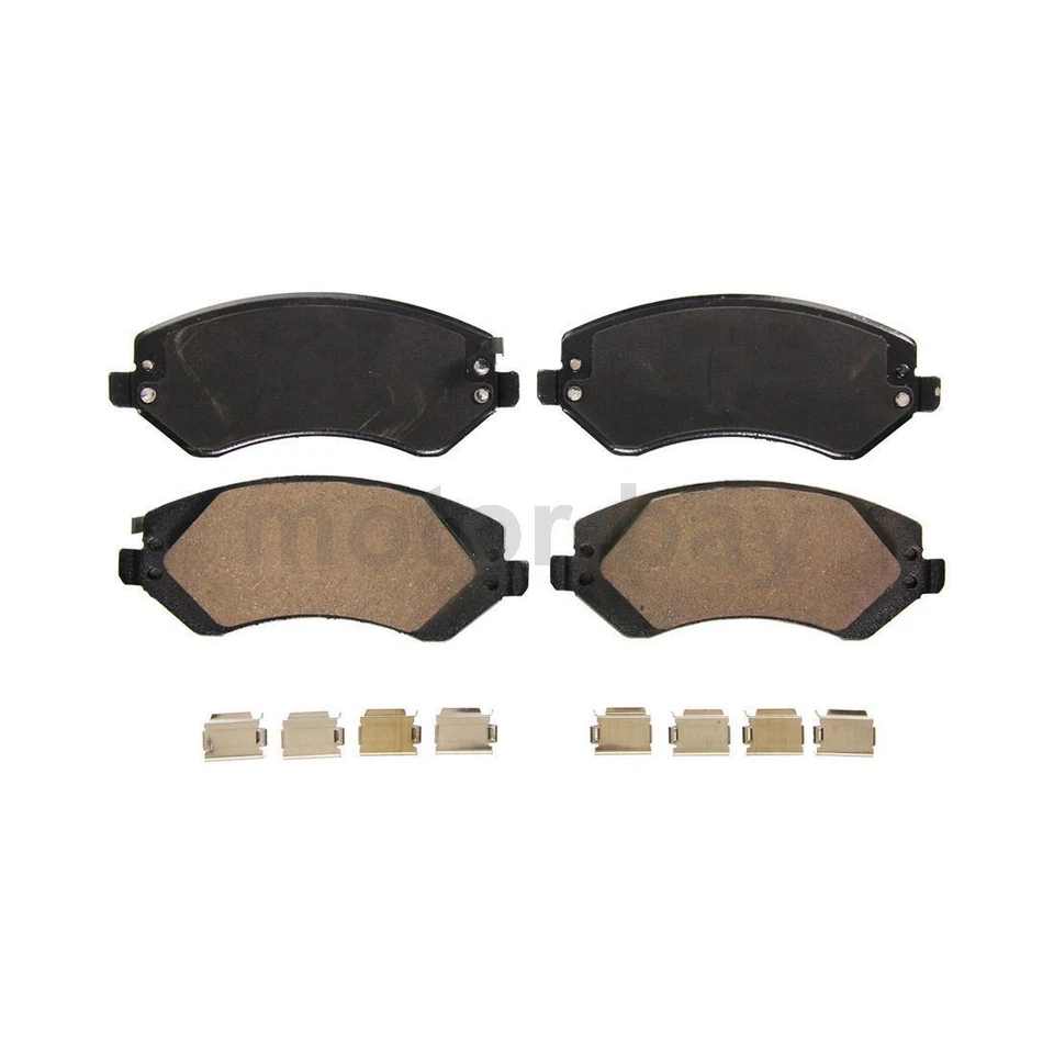 Juego de pastillas de freno delanteras traseras freno Wagner para Dodge Caravan 2005 2006 2007 Foto 3 de 4