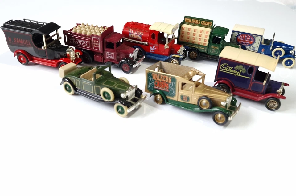 Lledo Days Gone Collection FORD TANKERS Walkers Crisps Cadburys H Samuel 1920 - Image 2 of 4