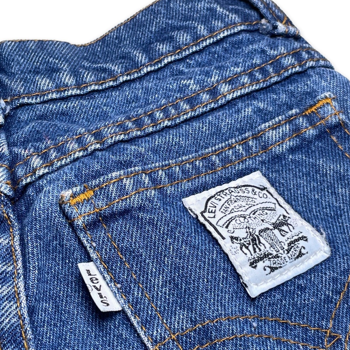 服*S様 Levi's 80〜90s Vintage Levis 80s White Tab White Back Pocket Patch 12 / 24
