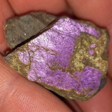 Purpurit Rohstein Rough 30 Gramm Zen Garten Inspiration Purpur Purpurite NrV