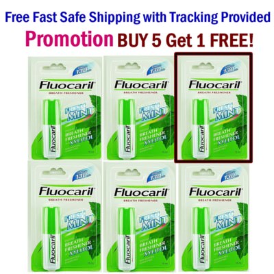 Freshener Breath Mint Mouth Spray Instant 15 ml. Buy 5 free 1 (all 6 Pieces)