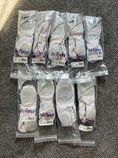 9 New White Ballet Shoes