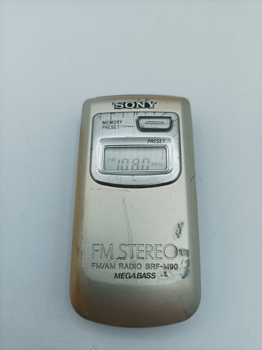SRF-M90　FMステレオ/AMPLLシンセサイザーラジオ　SONY RADIO SONY SRF-M90 FULLY WORKING. | eBay