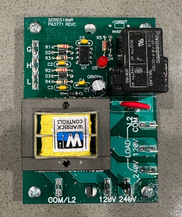 Warrick Controls Gems Sensors 19MRC0 - Liquid Level Control Relay, 120 / 240 VAC - Image 3 of 3