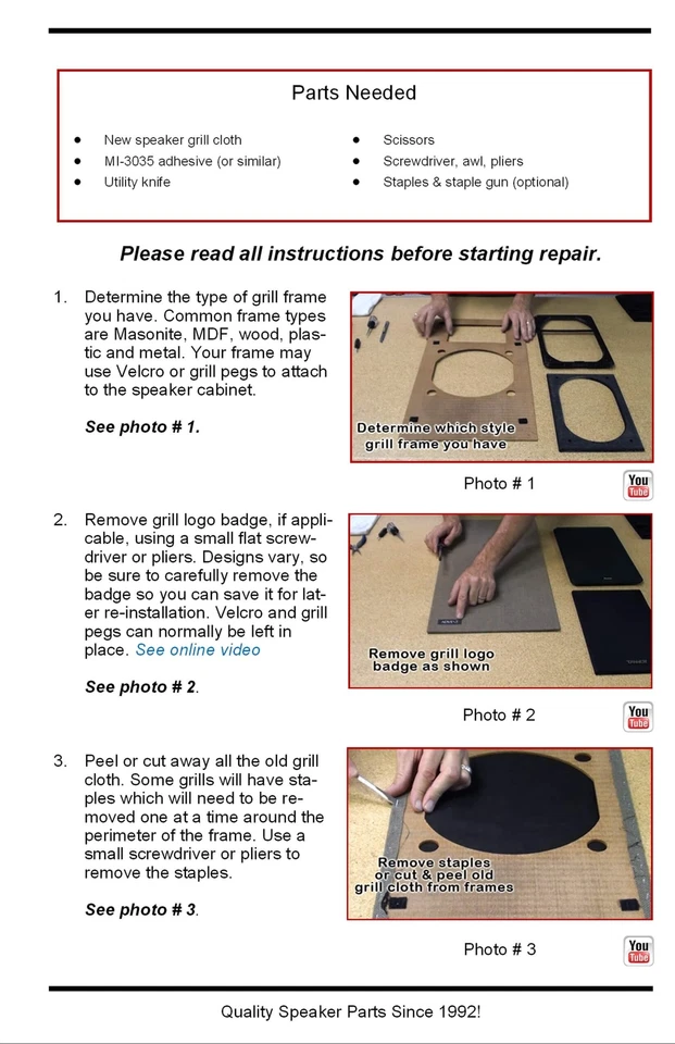 Paño de parrilla de altavoz azul marino estilo vintage JBL 60" X 36", A-575 Foto 3 de 4