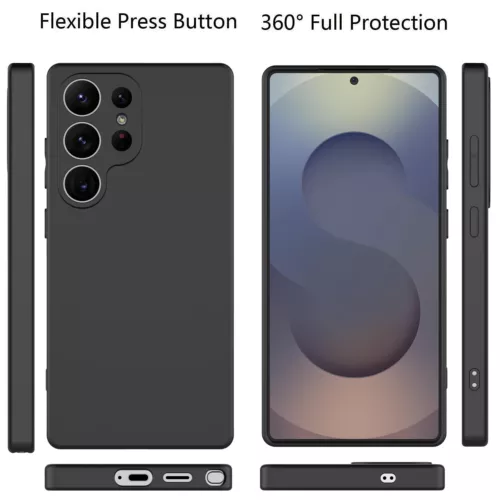 Hülle + Displayschutzfolie für Samsung Galaxy S25/S25 Plus/S25 Ultra Silikon Case - Bild 25 von 44