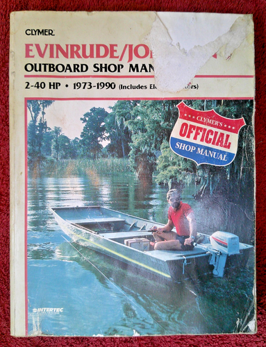 EVINRUDE/JOHNSON Outboard Workshop Manual, 1973 to 1990, 6th edition 1999 Clymer