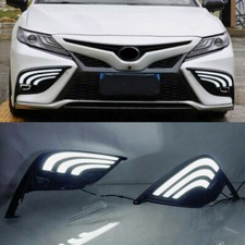 Led Drl Daytime Running Fog Lights For Toyota Camry Se Xse 2021 2022 2023 2024