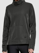 85 Under Armour Women's Gray Long-Sleeve Training Pullover Sweater Sweatshirt S