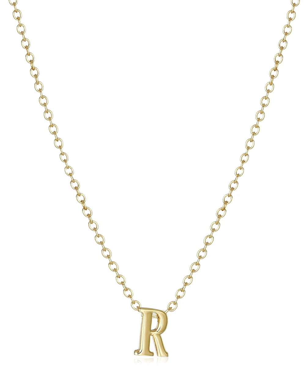Gorjana initial store necklace