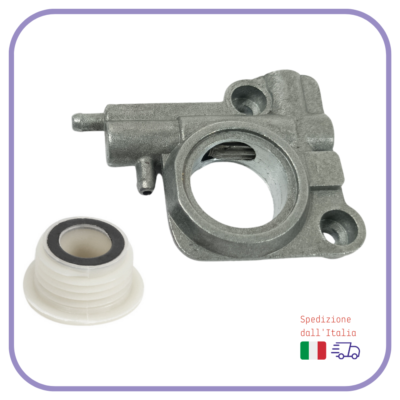 2 Pezzi Ingranaggio A Vite Senza Fine Per Pompa Olio Motosega Compatibile ECHO CS-450 CS-355T | Ricambio V652-000030