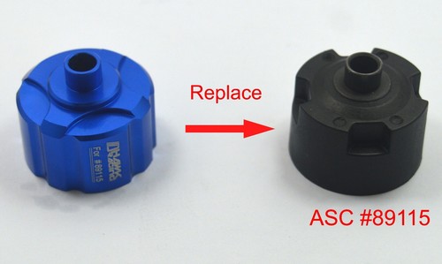 Aluminum Diff Housing For Team Associated RC8 /RC8B /RC8.2/ RC8B3 ASC89115 Dhawk - Picture 3 of 3