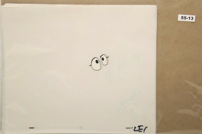 Beetlejuice Original Production Drawing And Cel 55-13 Used Cond.