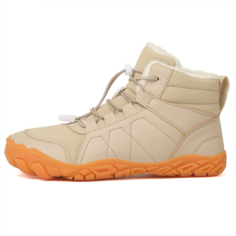 A Barefoot Snow Boots Minimalist Ankle Boots Anti Slip Thermal for