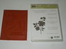 Stampin'Up GIFTS OF KINDNESS clear mount set of 8 130444 NEW