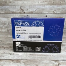 Qty 10 Olympus Plastics 10µl Pipette Tips Low Binding 10 Racks of 96 #23-130R