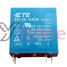 1PC SDT-SH-124DM 24VDC Power Relay 4Pins~